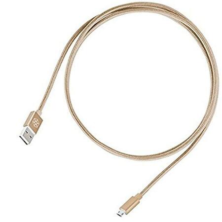 SILVERSTONE Reversible USB-A to Micro-B Cable - Gold CPU01G